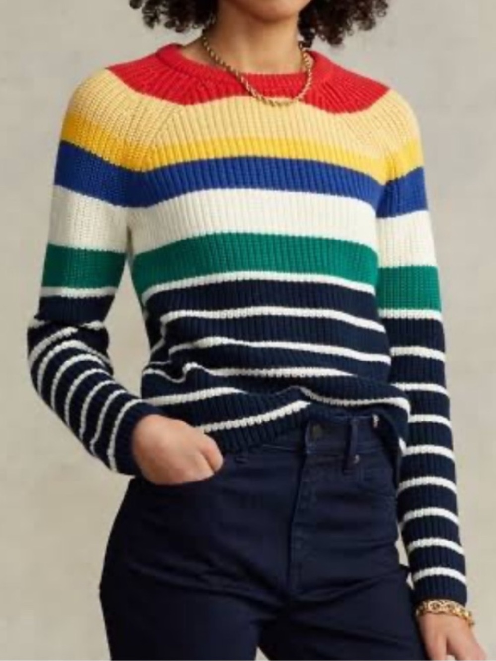 Polo Ralph Lauren Women’s Cotton Knit Sweater XS